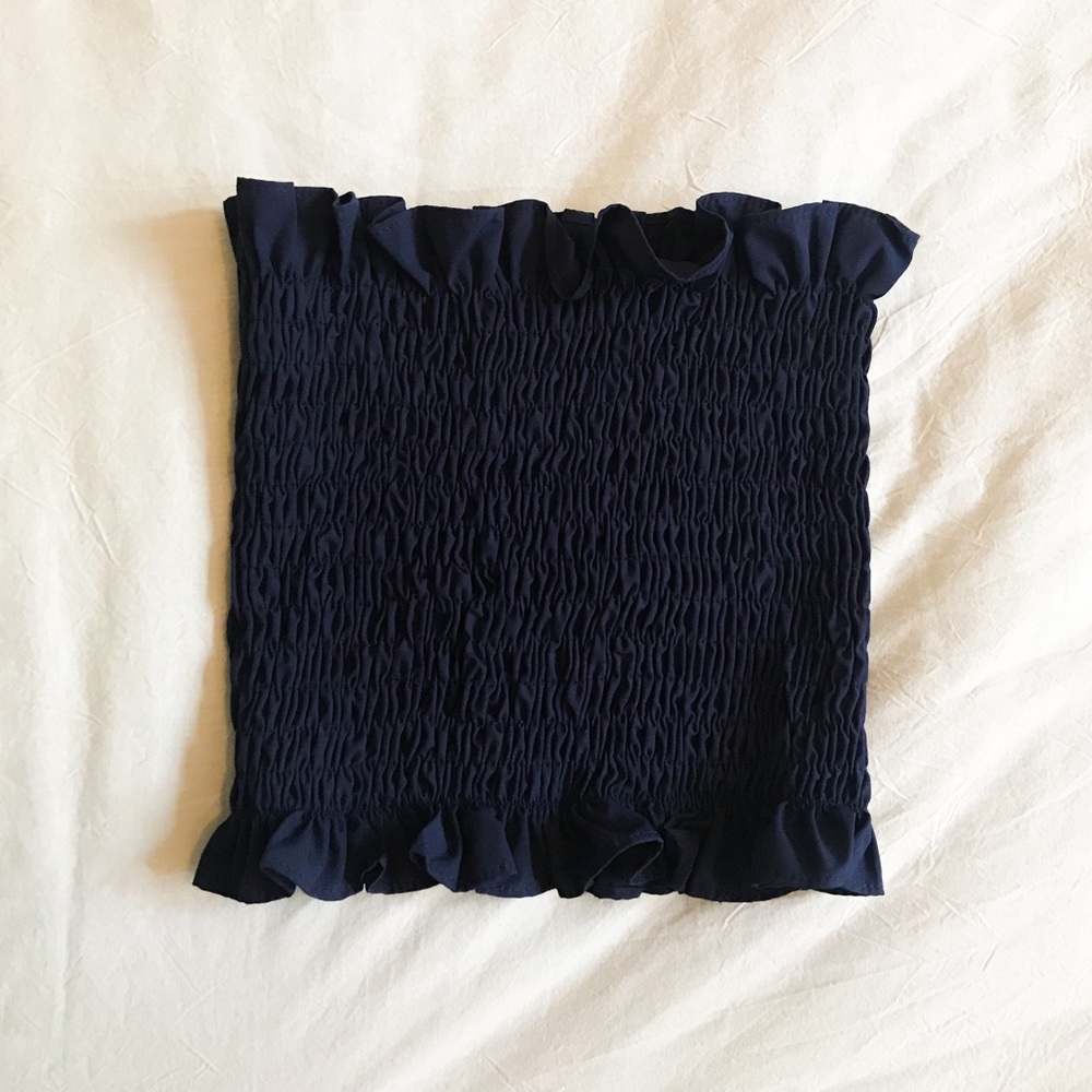 SMALL Cropped Tube Top - Picture 1 of 4